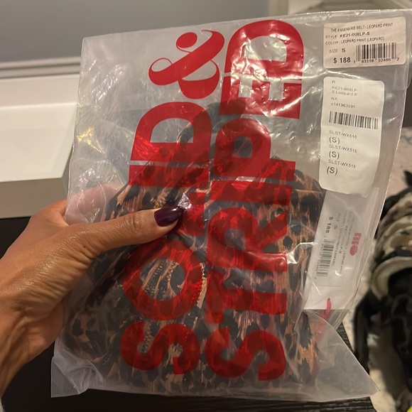 Belted Leopard Print Swimsuit - Picture 7 of 7